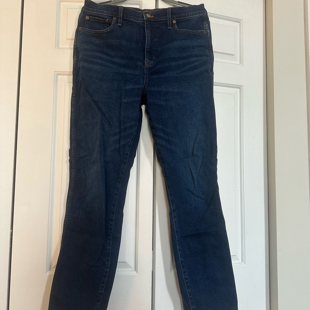 J. Crew Blue Straight Leg Jeans Classic Style